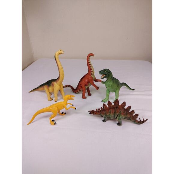 Vintage Safari Ltd Dinosaur Lot 3 Safari Dinosaurs 2 Random - Picture 8 of 13
